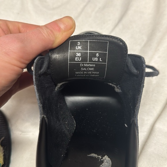 Discontinued Doc Marten Salome Patent leather healed boots Size US 5 UK 3 NWOT - Picture 5 of 5